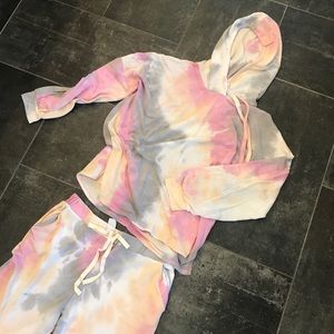Tie dye lounge set